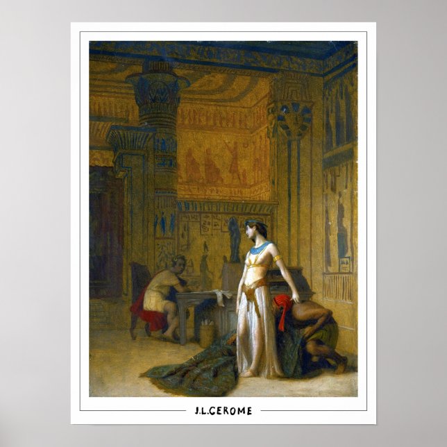 Poster Cartaz de Arte Jean-Léon Gérôme Zedign #198 (Frente)