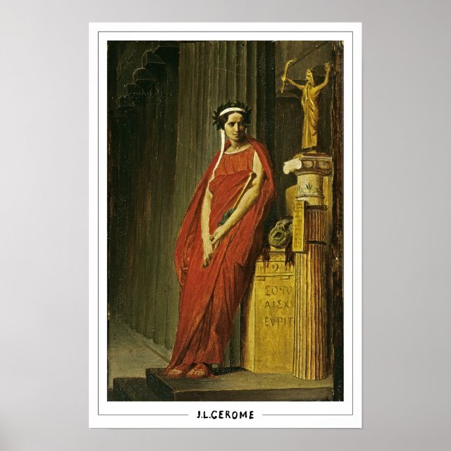 Poster Cartaz de Arte Jean-Léon Gérôme Zedign #272 (Frente)