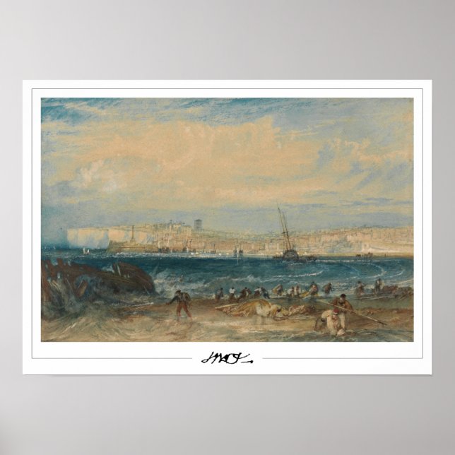 Poster Cartaz de Arte JMW Turner Zedign #11-2 (Frente)