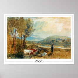 Poster Cartaz de Arte JMW Turner Zedign #31-3