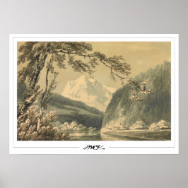 Poster Cartaz de Arte JMW Turner Zedign #546-3