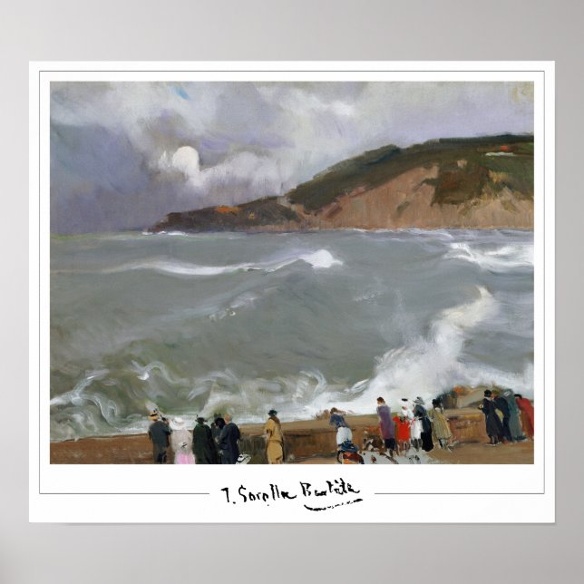 Poster Cartaz de Arte Joaquín Sorolla Zedign #13 (Frente)