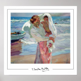 Poster Cartaz de Arte Joaquín Sorolla Zedign #21