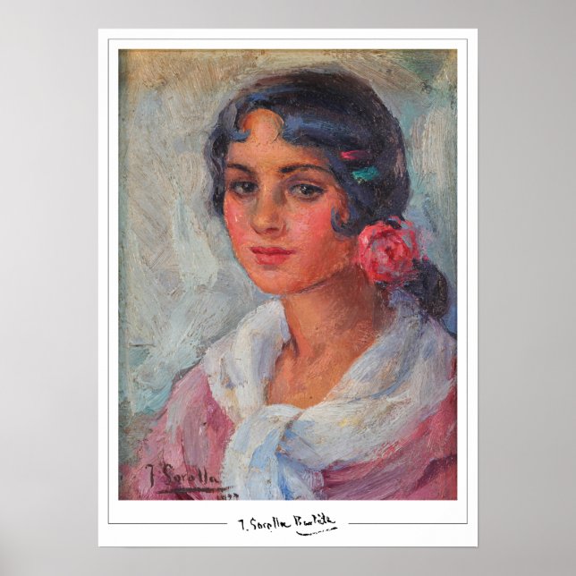 Poster Cartaz de Arte Joaquín Sorolla Zedign #22 (Frente)