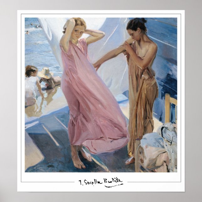 Poster Cartaz de Arte Joaquín Sorolla Zedign #27 (Frente)