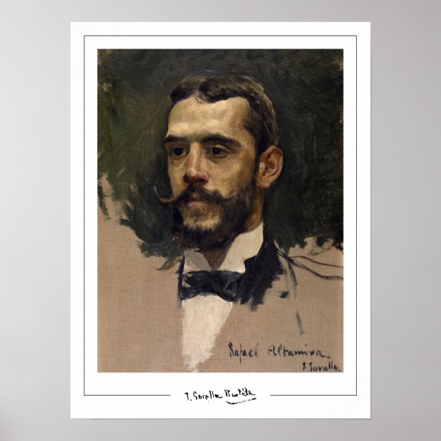 Poster Cartaz de Arte Joaquín Sorolla Zedign #9 (Frente)