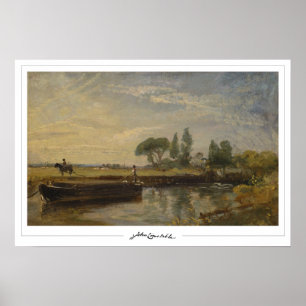Poster Cartaz de Arte John Constable Zedign #11