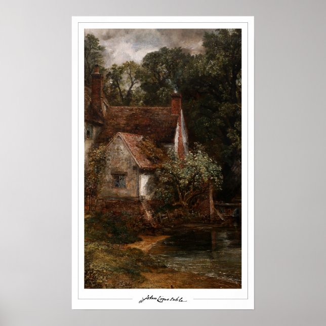 Poster Cartaz de Arte John Constable Zedign #119 (Frente)