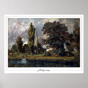 Poster Cartaz de Arte John Constable Zedign #197
