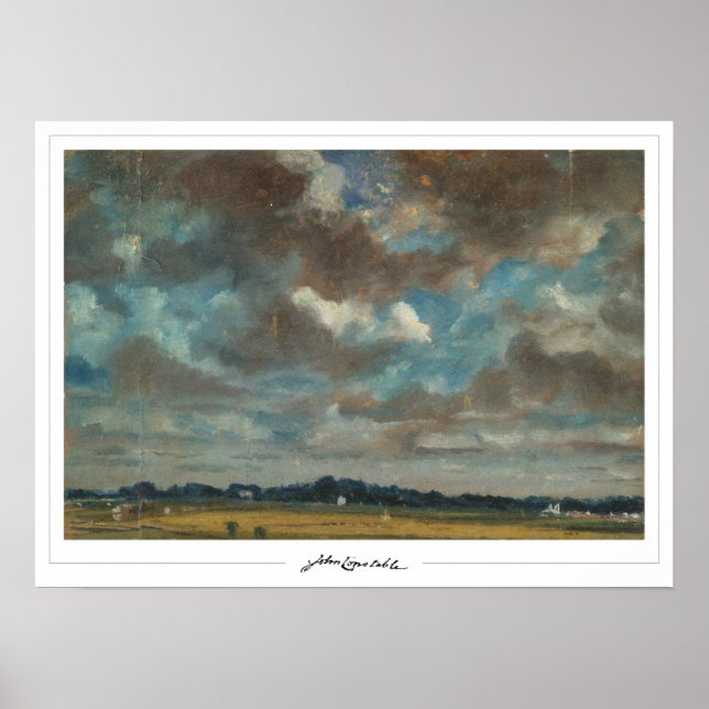 Poster Cartaz de Arte John Constable Zedign #21 (Frente)