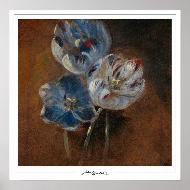 Poster Cartaz de Arte John Constable Zedign #3 (Frente)