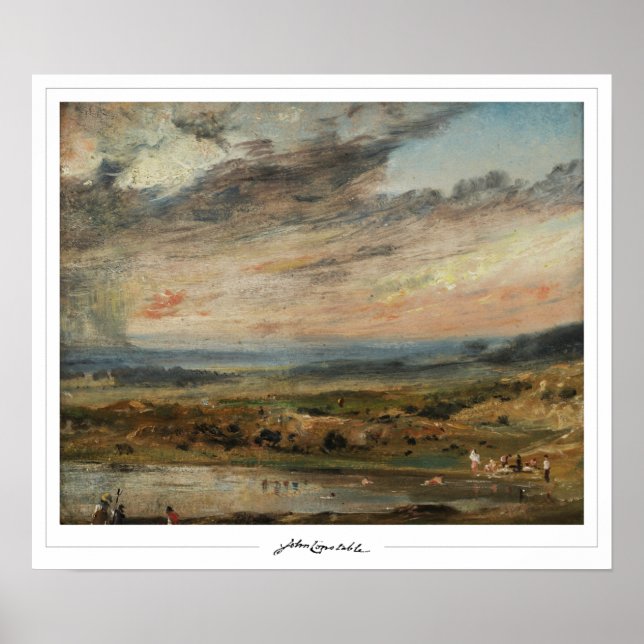 Poster Cartaz de Arte John Constable Zedign #329 (Frente)