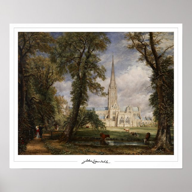 Poster Cartaz de Arte John Constable Zedign #34 (Frente)