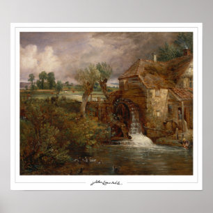 Poster Cartaz de Arte John Constable Zedign #36