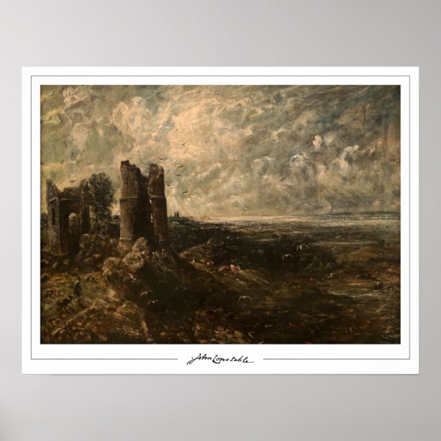 Poster Cartaz de Arte John Constable Zedign #374-2 (Frente)