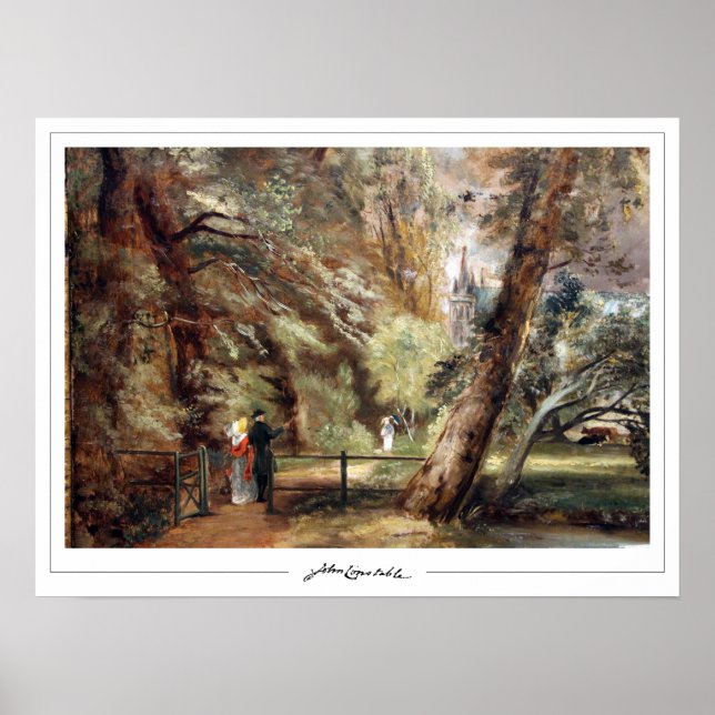 Poster Cartaz de Arte John Constable Zedign #409 (Frente)