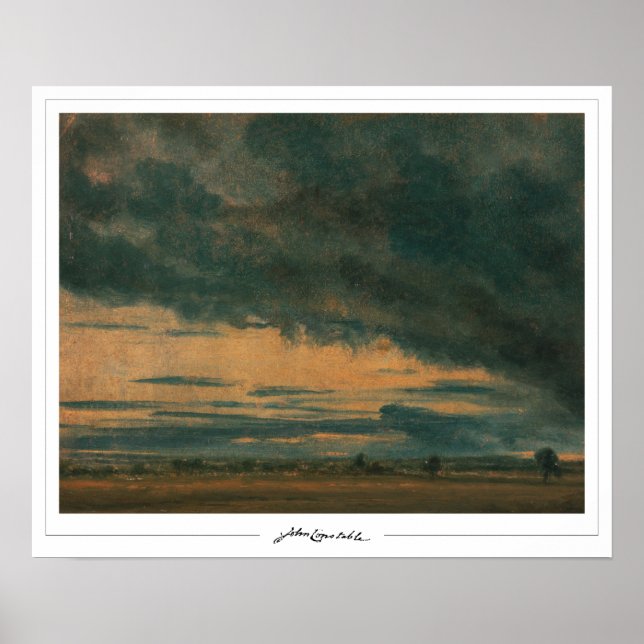 Poster Cartaz de Arte John Constable Zedign #451 (Frente)