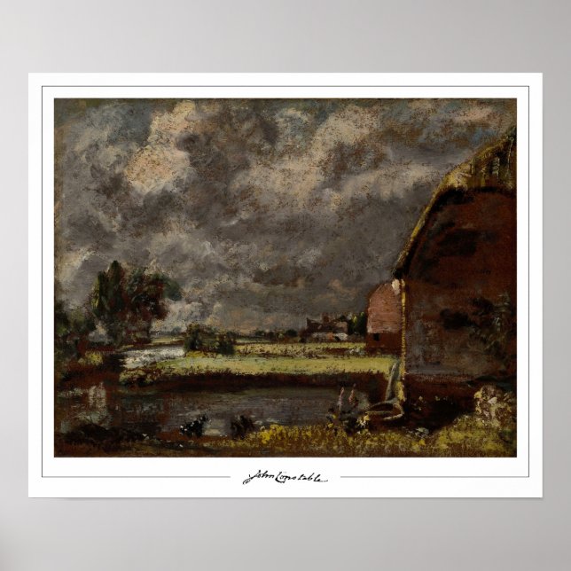Poster Cartaz de Arte John Constable Zedign #480-2 (Frente)