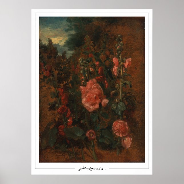 Poster Cartaz de Arte John Constable Zedign #599-2 (Frente)