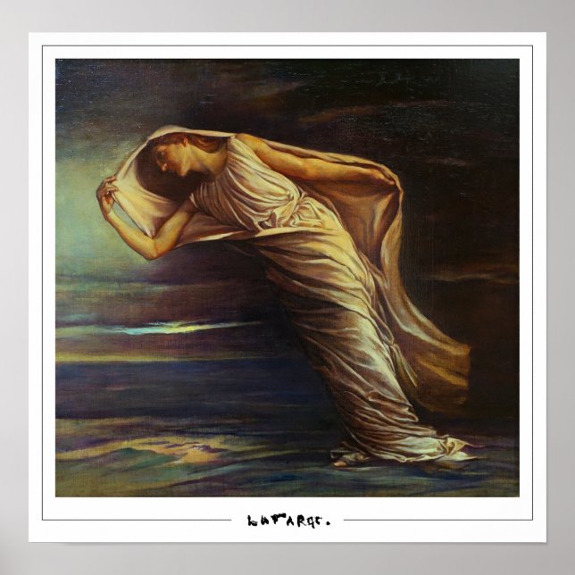 Poster Cartaz de Arte John La Farge Zedign #154 (Frente)