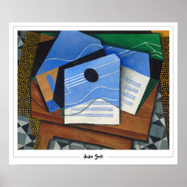Poster Cartaz de Arte Juan Gris Zedign #132