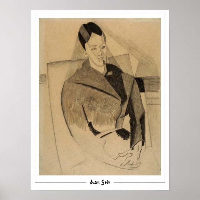 Poster Cartaz de Arte Juan Gris Zedign #226 (Frente)