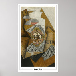 Poster Cartaz de Arte Juan Gris Zedign #261