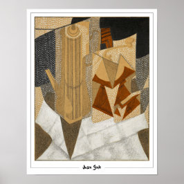 Poster Cartaz de Arte Juan Gris Zedign #316