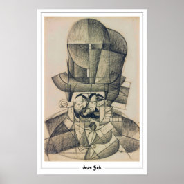 Poster Cartaz de Arte Juan Gris Zedign #322