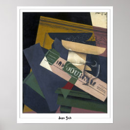 Poster Cartaz de Arte Juan Gris Zedign #327