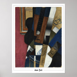 Poster Cartaz de Arte Juan Gris Zedign #67