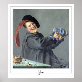 Poster Cartaz de Arte Judith Leyster Zedign #2