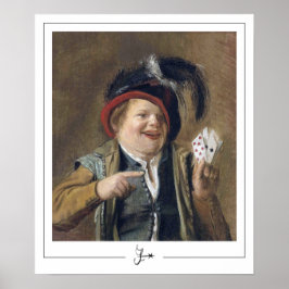 Poster Cartaz de Arte Judith Leyster Zedign #7