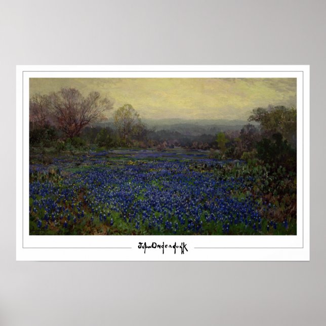 Poster Cartaz de Arte Julian Onderdonk Zedign #28 (Frente)