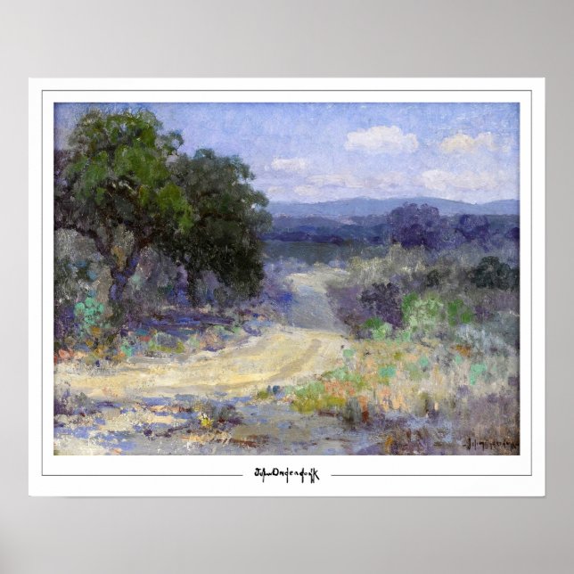 Poster Cartaz de Arte Julian Onderdonk Zedign #41 (Frente)