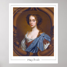 Poster Cartaz de Arte Mary Beale Zedign #3