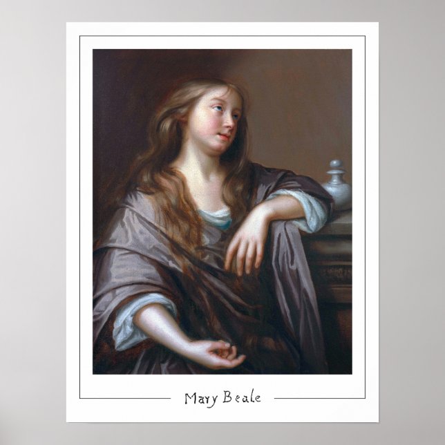 Poster Cartaz de Arte Mary Beale Zedign #4 (Frente)