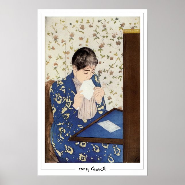 Poster Cartaz de Arte Mary Cassatt Zedign #150 (Frente)