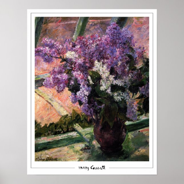 Poster Cartaz de Arte Mary Cassatt Zedign #176 (Frente)