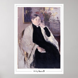 Poster Cartaz de Arte Mary Cassatt Zedign #221