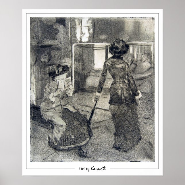 Poster Cartaz de Arte Mary Cassatt Zedign #251 (Frente)