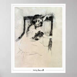 Poster Cartaz de Arte Mary Cassatt Zedign #256
