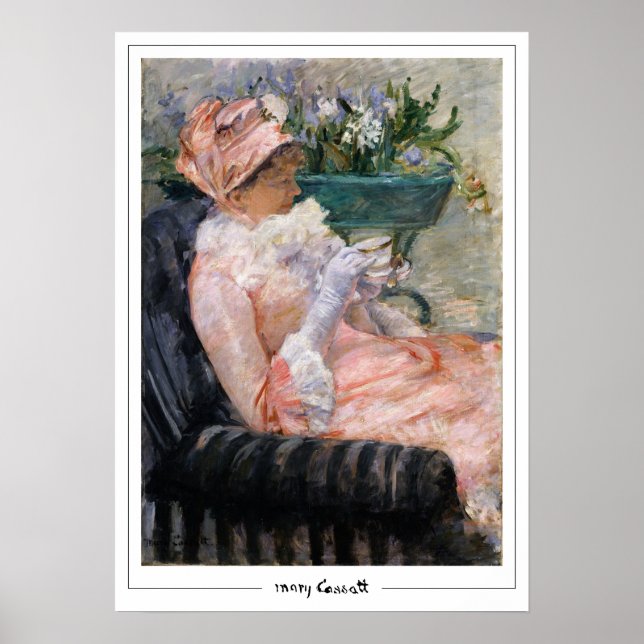 Poster Cartaz de Arte Mary Cassatt Zedign #26 (Frente)