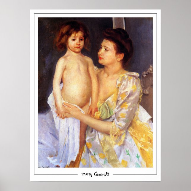 Poster Cartaz de Arte Mary Cassatt Zedign #266 (Frente)