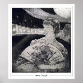 Poster Cartaz de Arte Mary Cassatt Zedign #269