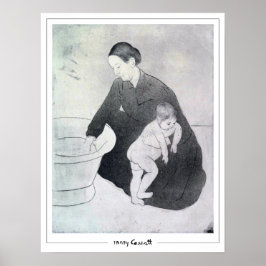 Poster Cartaz de Arte Mary Cassatt Zedign #289