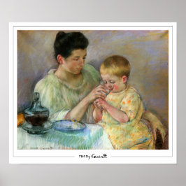 Poster Cartaz de Arte Mary Cassatt Zedign #383