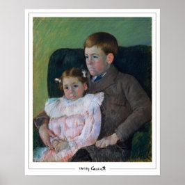 Poster Cartaz de Arte Mary Cassatt Zedign #398