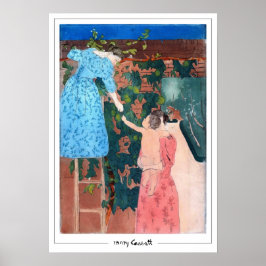 Poster Cartaz de Arte Mary Cassatt Zedign #400