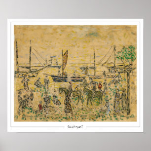 Poster Cartaz de Arte Maurice Prendergast Zedign #253